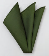 Forest Green Thai Shot Silk Pocket Square 69